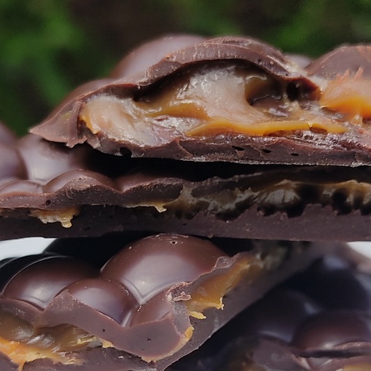 Barre de chocolat noir Dulce de Leche